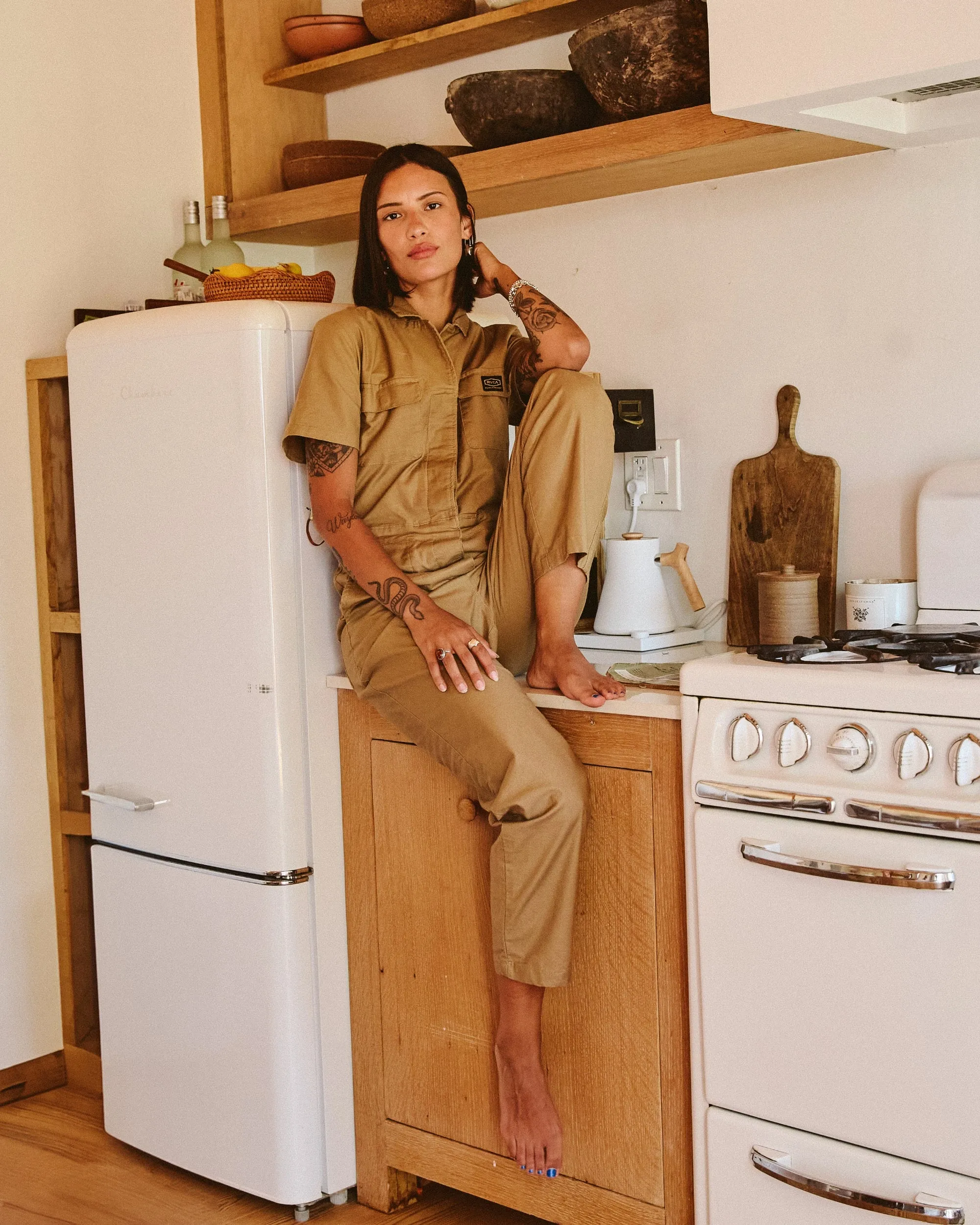 Dayshift Workwear Jumpsuit - Ermine