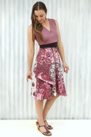 Hibiscus Wrap Dress
