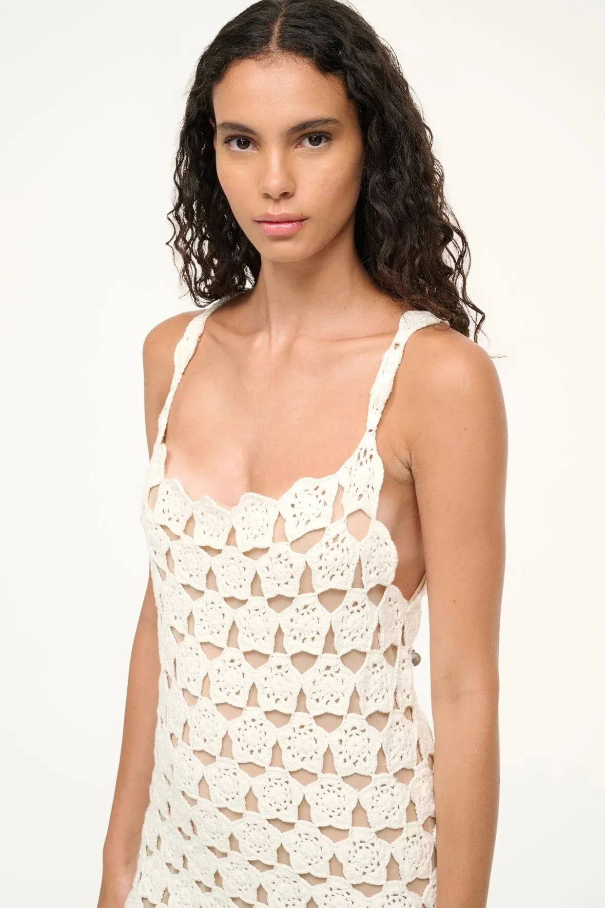 Hoya Mini Dress in Ivory