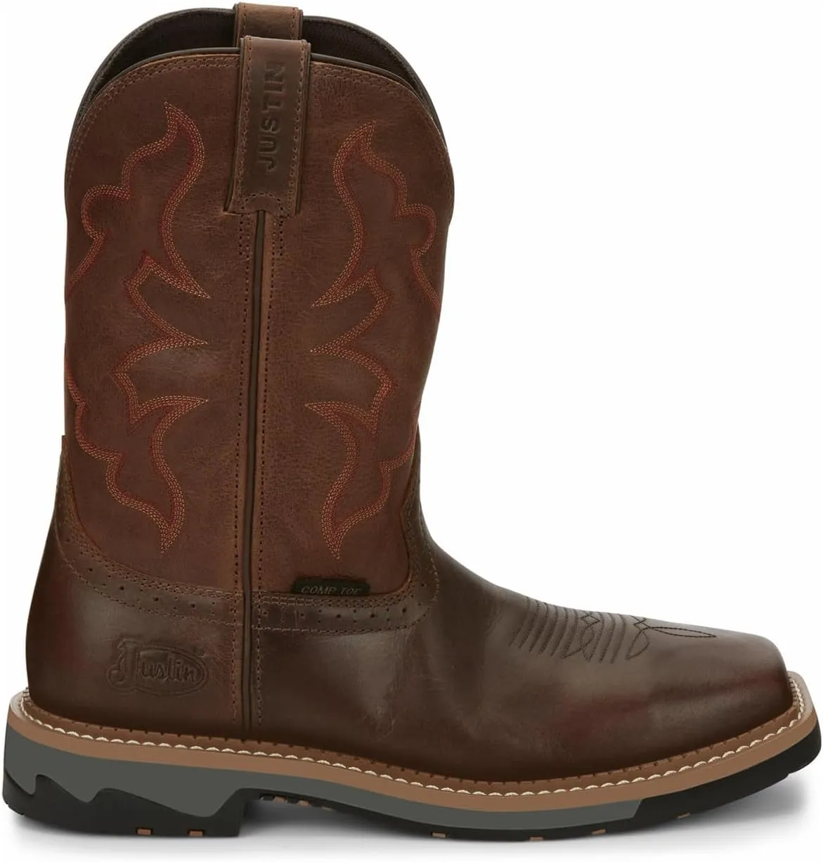 Justin Men's Boot Barn Carbide Western Work Composite Toe - Mj2201