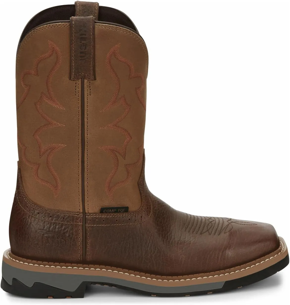 Justin Men's Boot Barn Carbide Western Work Composite Toe - Mj2202