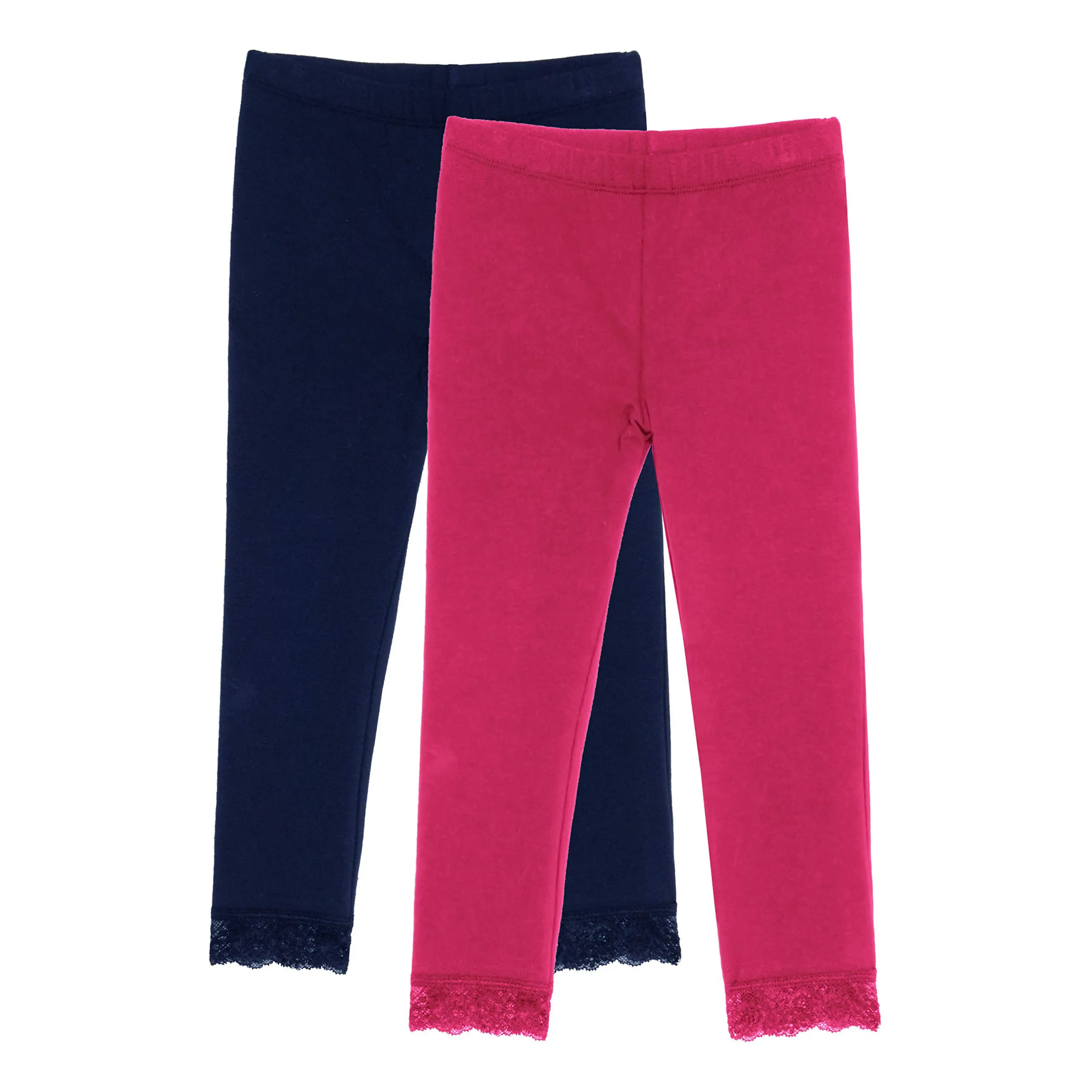 Lace Trim Capri 2-Pack