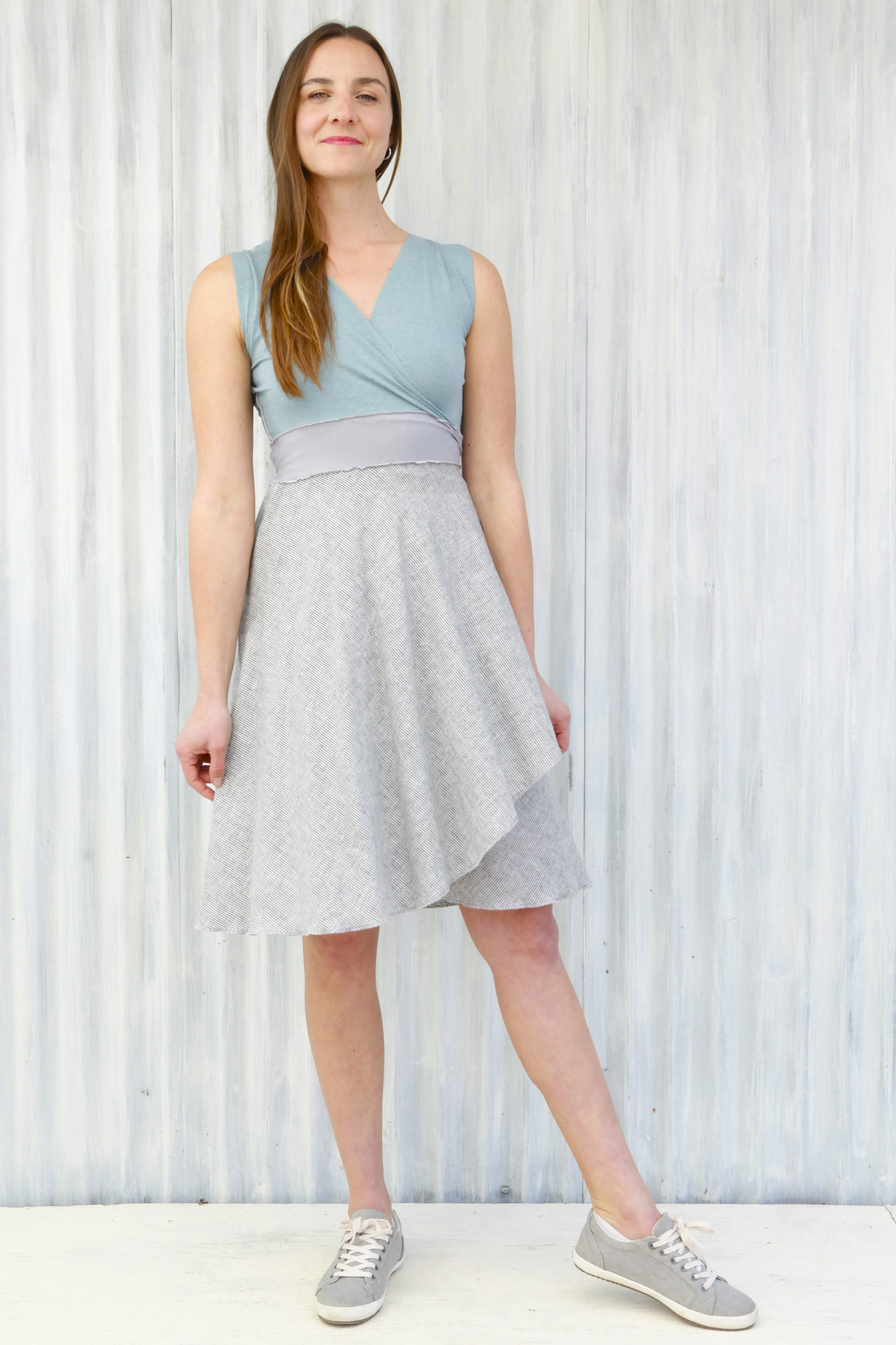 Noelle Wrap Dress