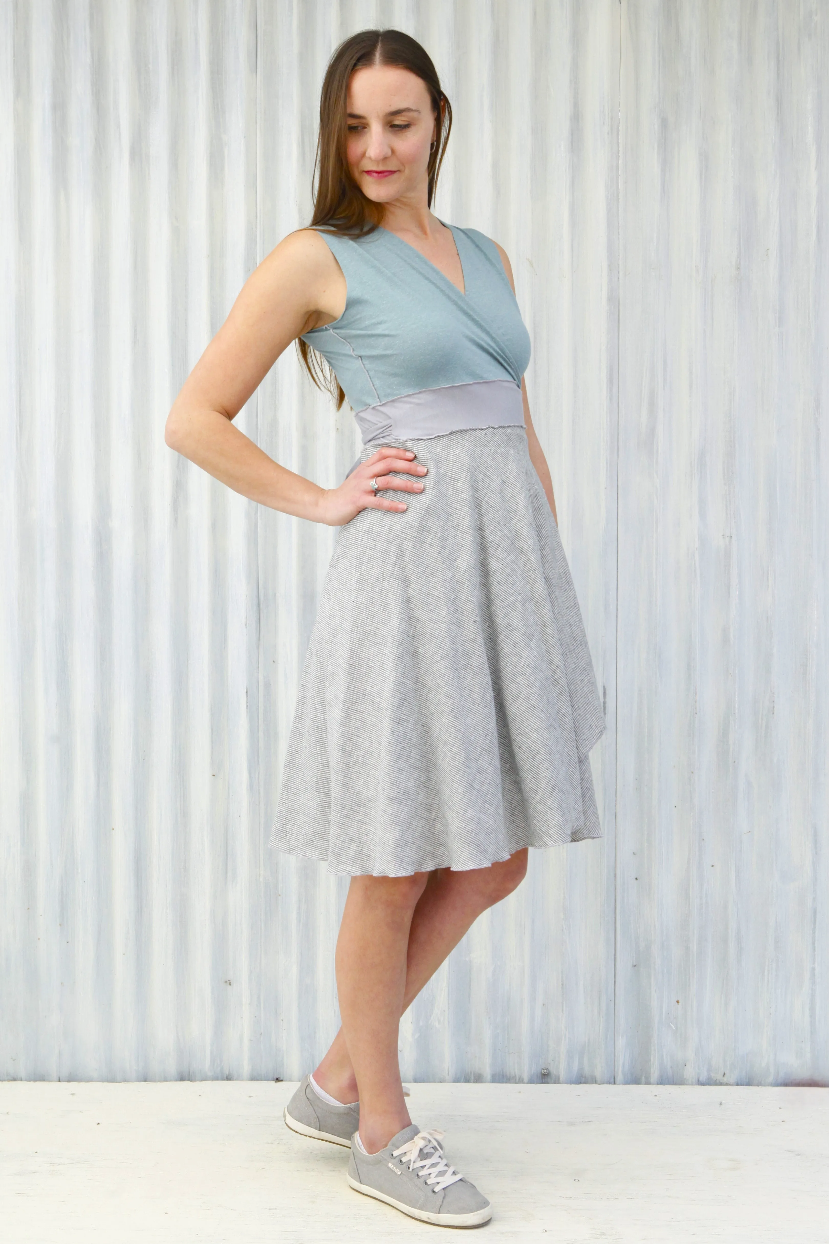 Noelle Wrap Dress