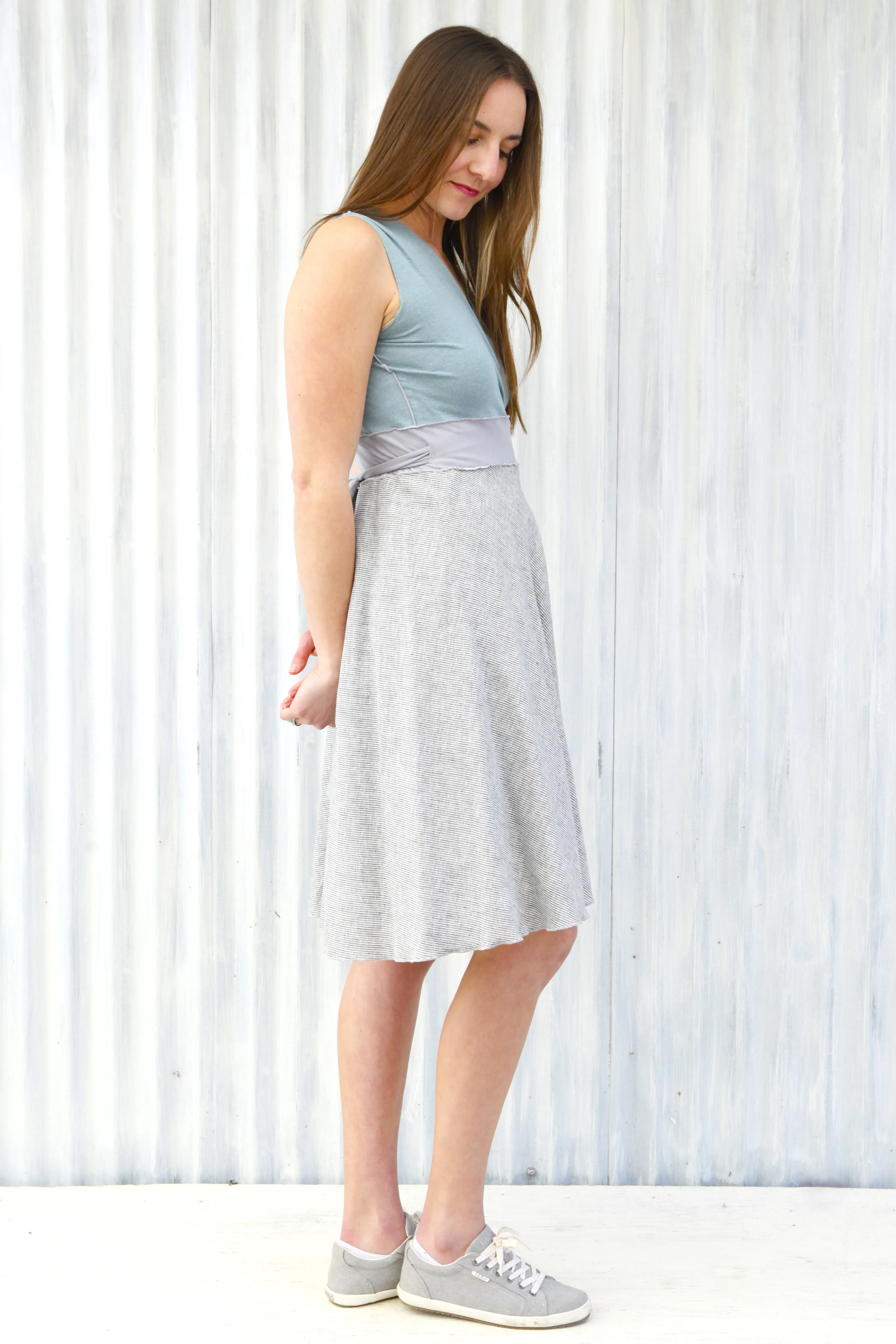 Noelle Wrap Dress