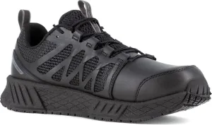 Reebok Work Floatride Energy Tactical, Men's, Black, Athletic Style, Composite Toe, EH, Slip-Resistant Work Shoe