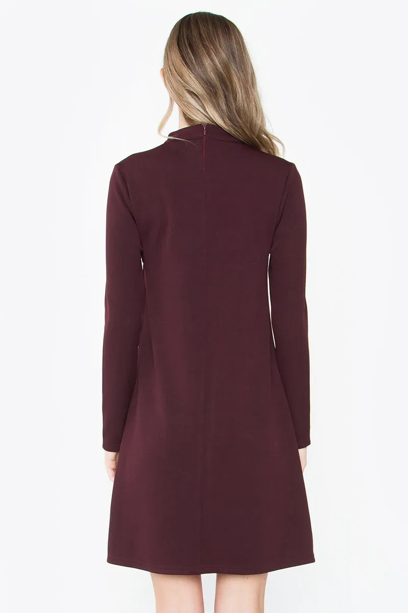 Saddie Choker Knit Dress