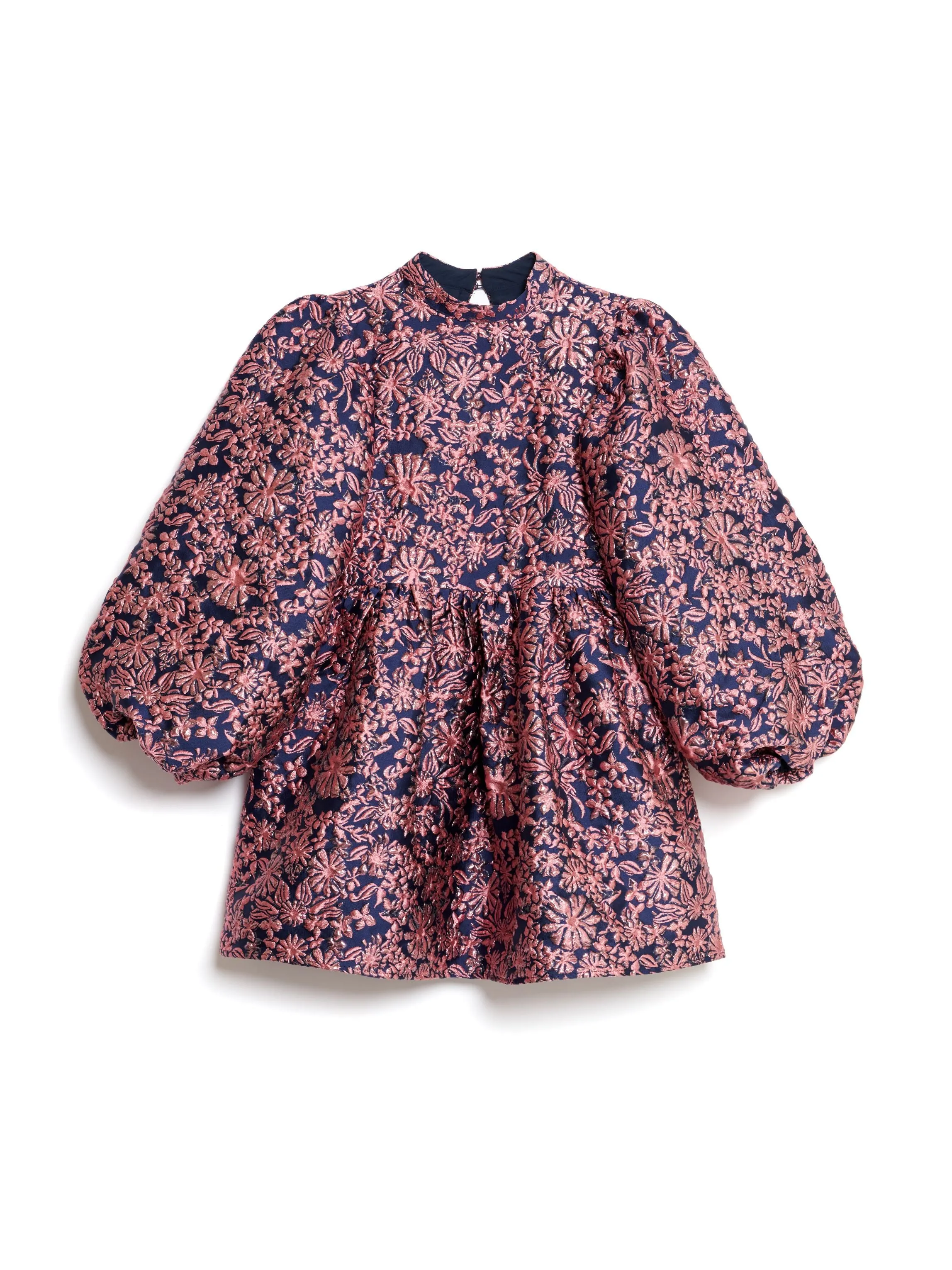 SISTER JANE EUGENE JACQUARD MINI NAVY DRESS DRD576 125