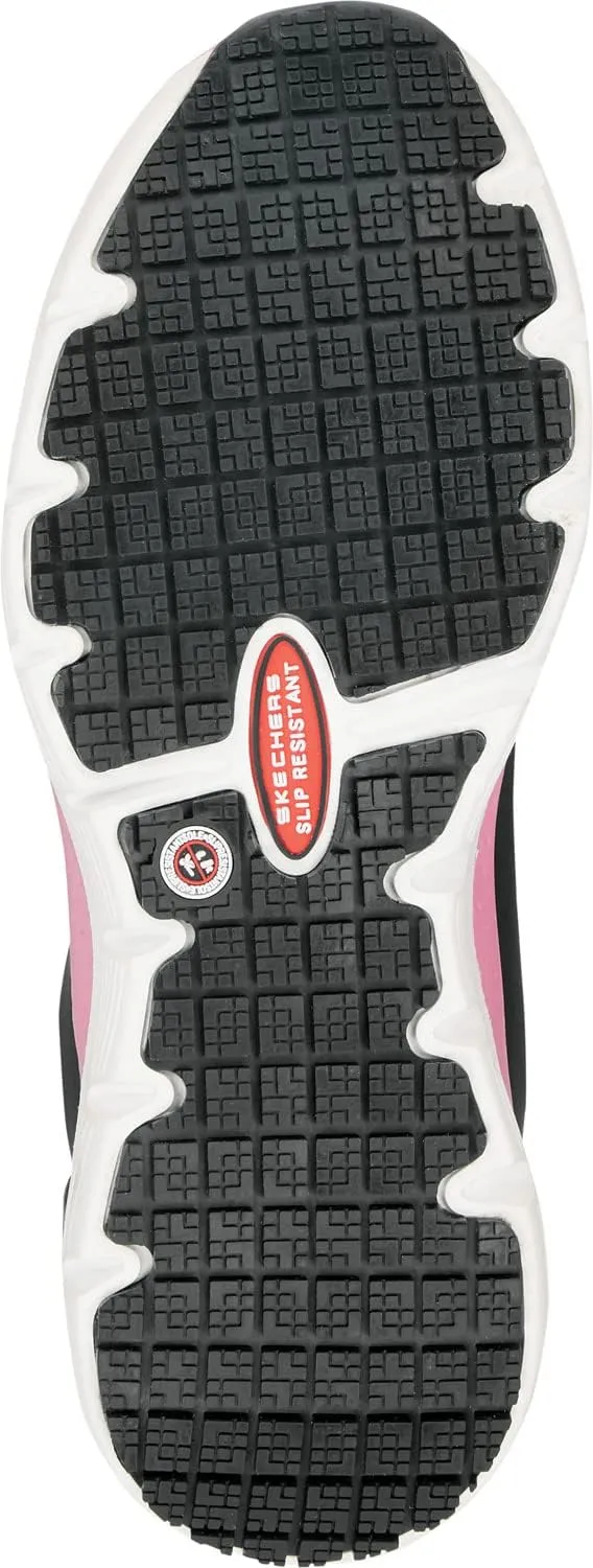 Skechers Work Arch Fit Reagan, Women's, Athletic Style, Alloy Toe, EH, MaxTrax Slip Resistant, Work Shoe