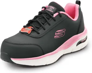 Skechers Work Arch Fit Reagan, Women's, Athletic Style, Alloy Toe, EH, MaxTrax Slip Resistant, Work Shoe