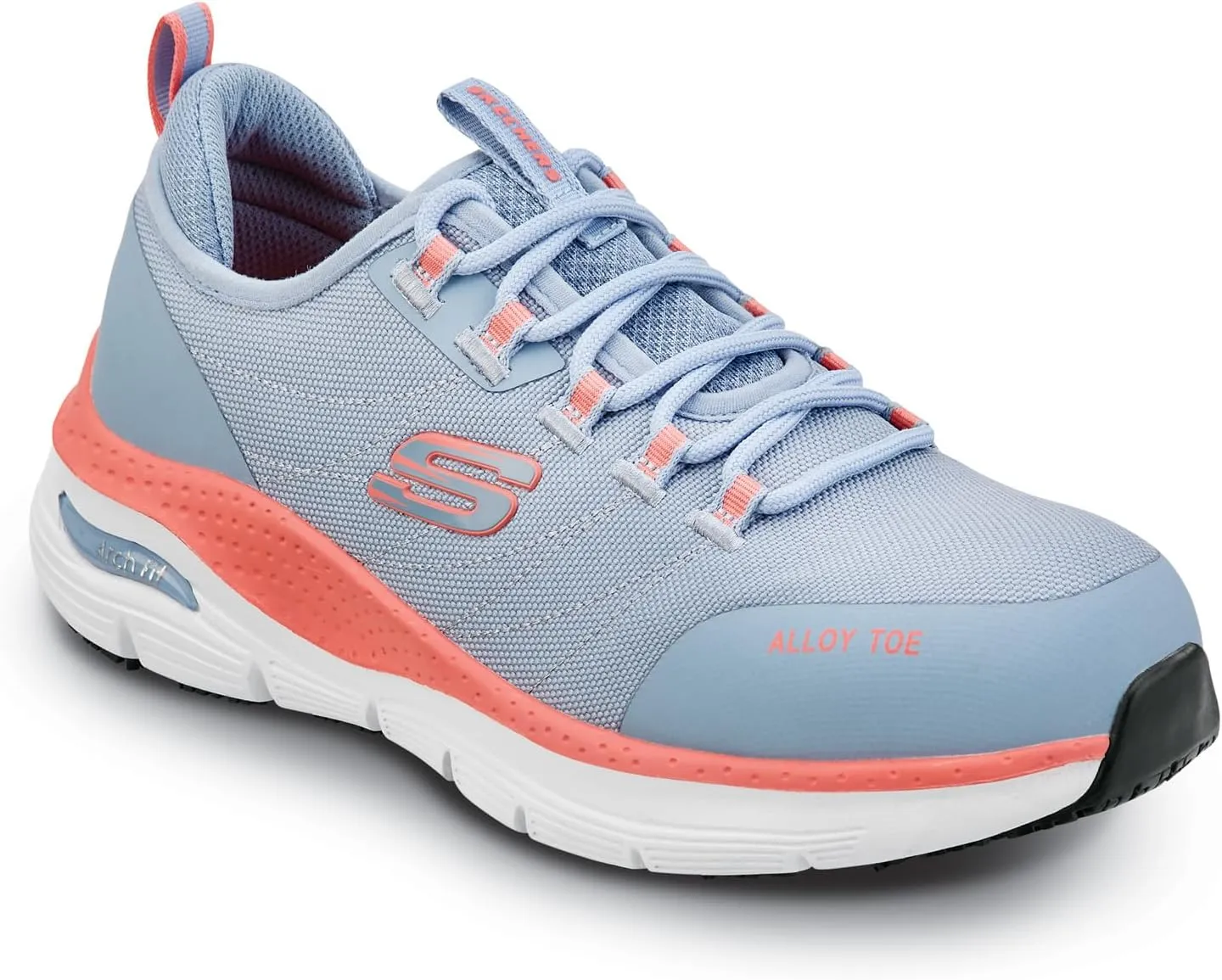 Skechers Work Arch Fit Sadie, Women's, Athletic Style, Alloy Toe, EH, MaxTrax Slip Resistant, Work Shoe