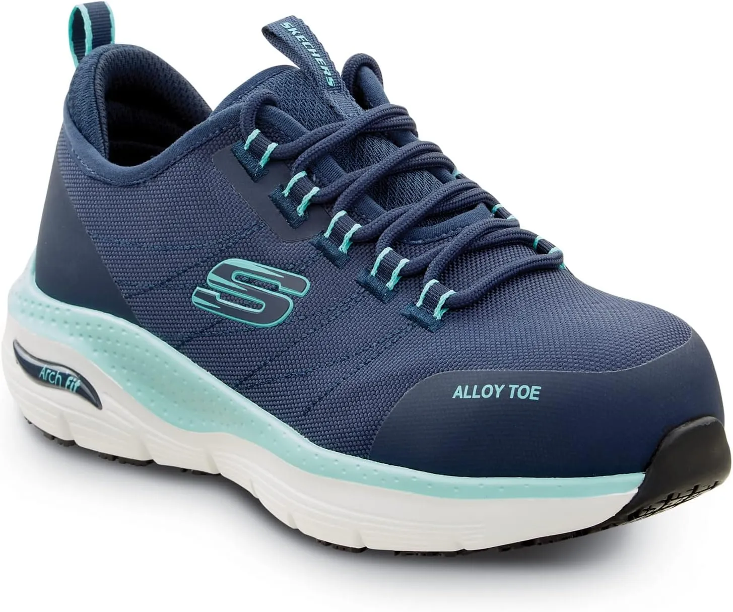 Skechers Work Arch Fit Sadie, Women's, Athletic Style, Alloy Toe, EH, MaxTrax Slip Resistant, Work Shoe