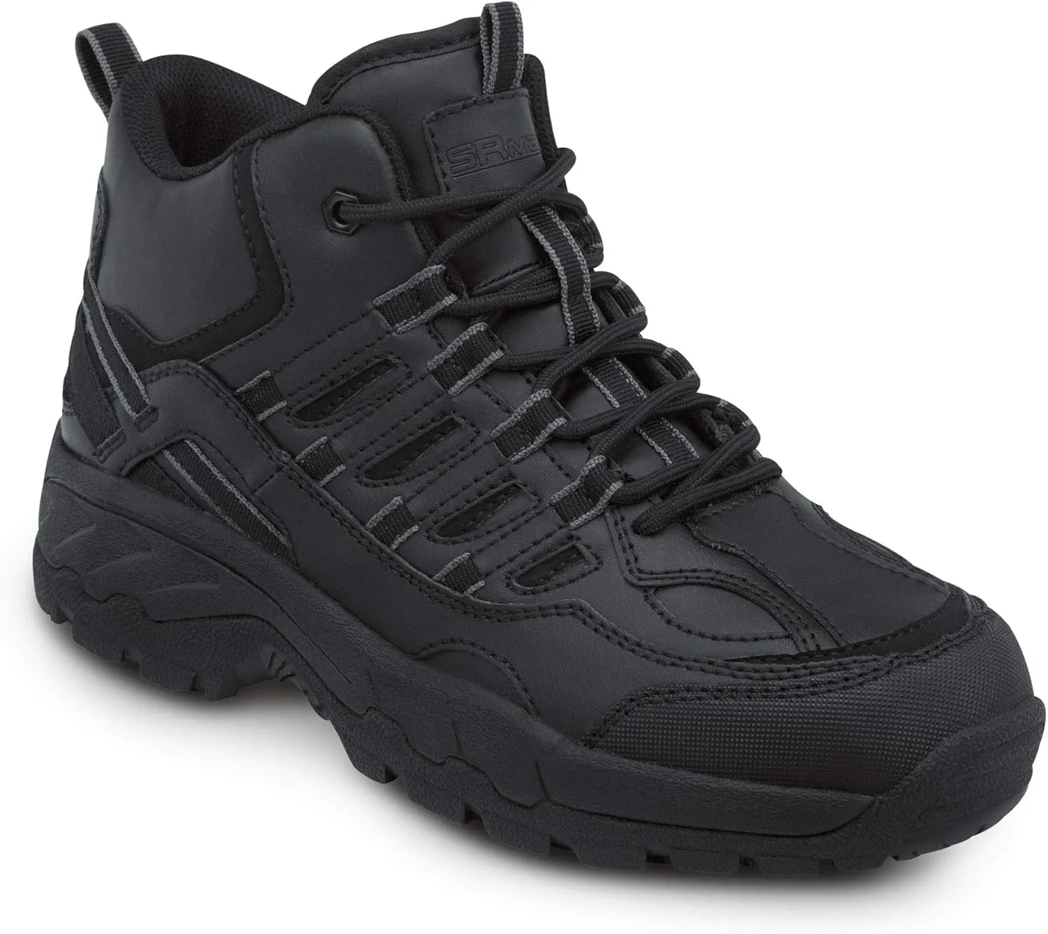 SR Max Boone, Women's, Black, Hiker Style Comp Toe, EH, Slip Resistant Work Shoe