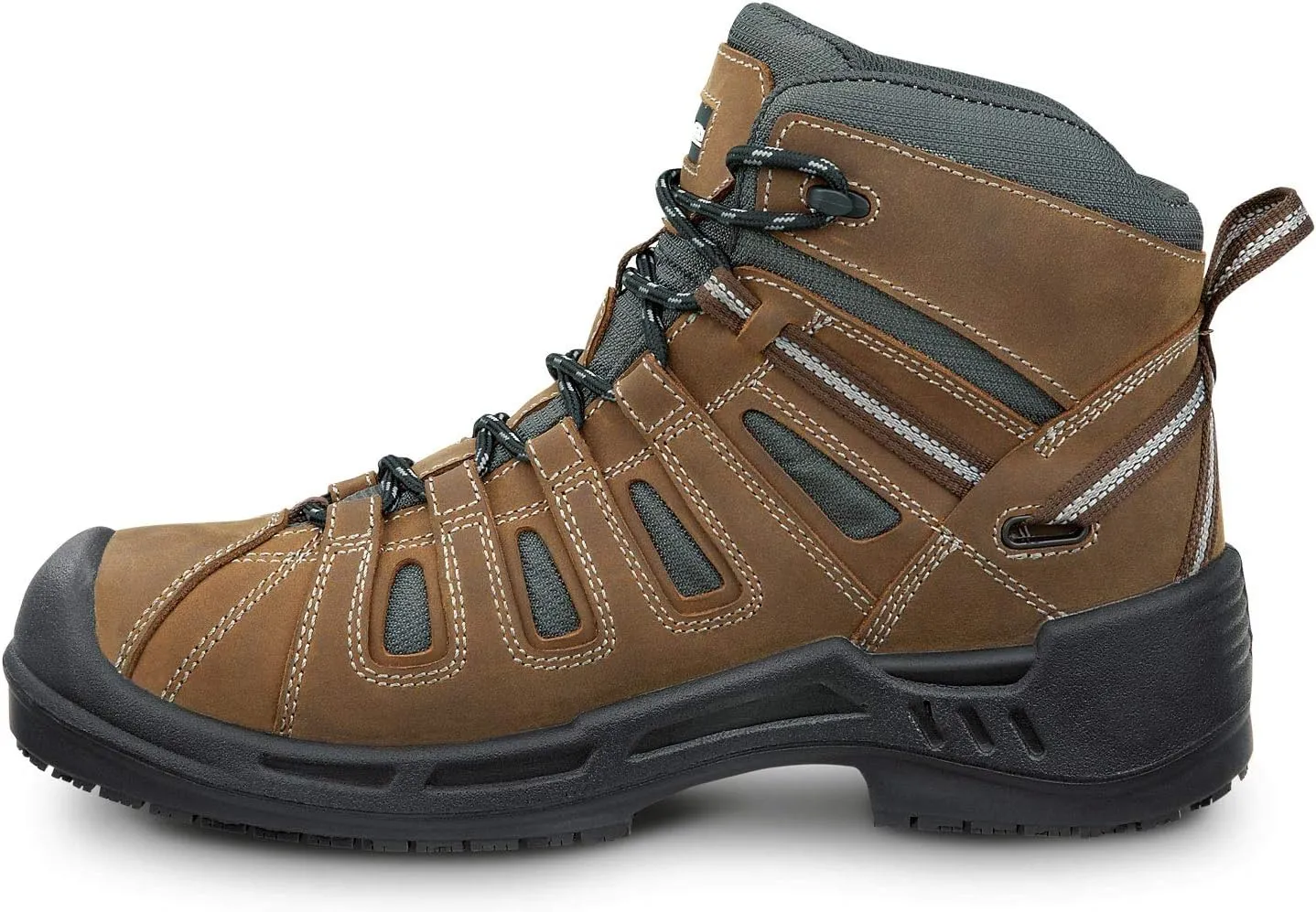 SR Max Concord, Men's, Brown, Hiker Style, Comp Toe, EH, Waterproof, Slip Resistant Work Boot