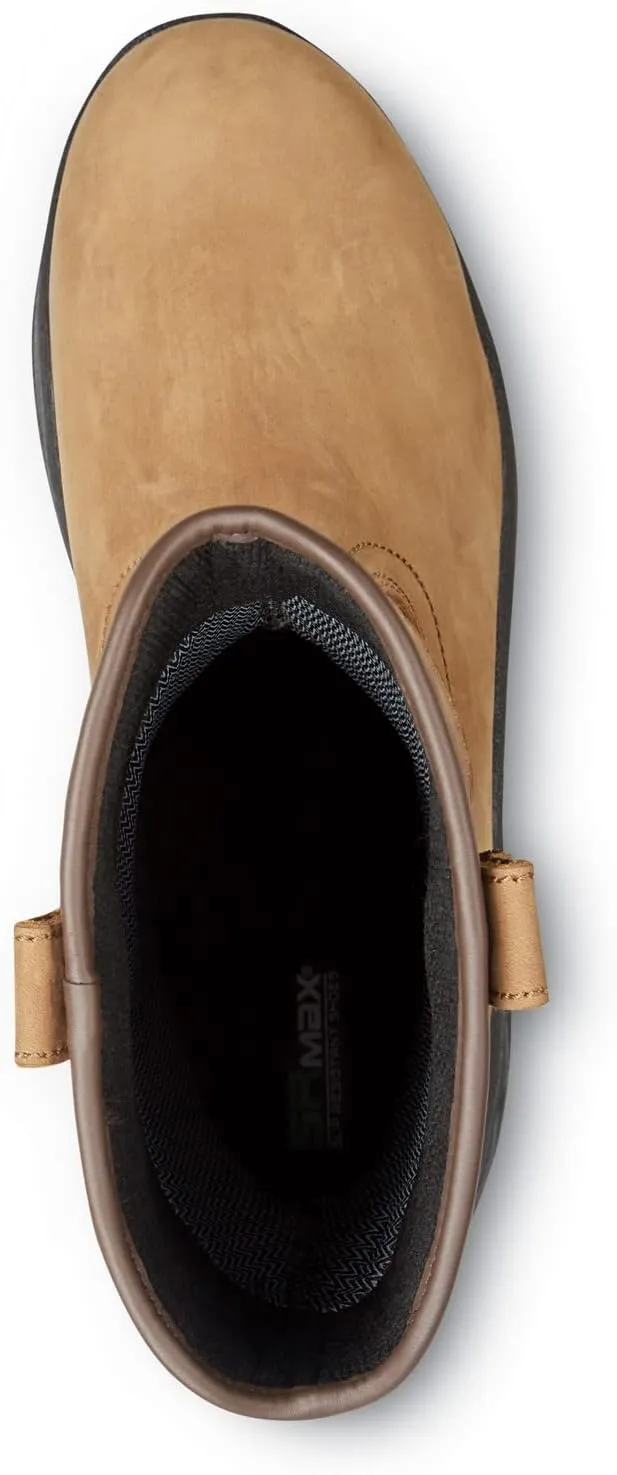 SR Max Midland, Men's, Brown, Wellington Style, Comp Toe, SD, Waterproof, MaxTRAX Slip Resistant, Work Boot