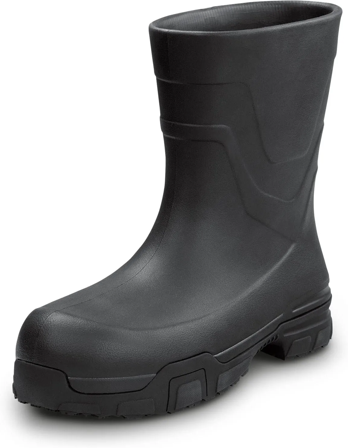 SR Max Summit, Unisex, Black, Pull On Style, Comp Toe, MaxTRAX Slip Resistant, Work Boot