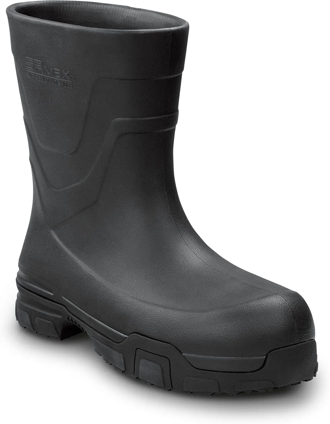 SR Max Summit, Unisex, Black, Pull On Style, Comp Toe, MaxTRAX Slip Resistant, Work Boot