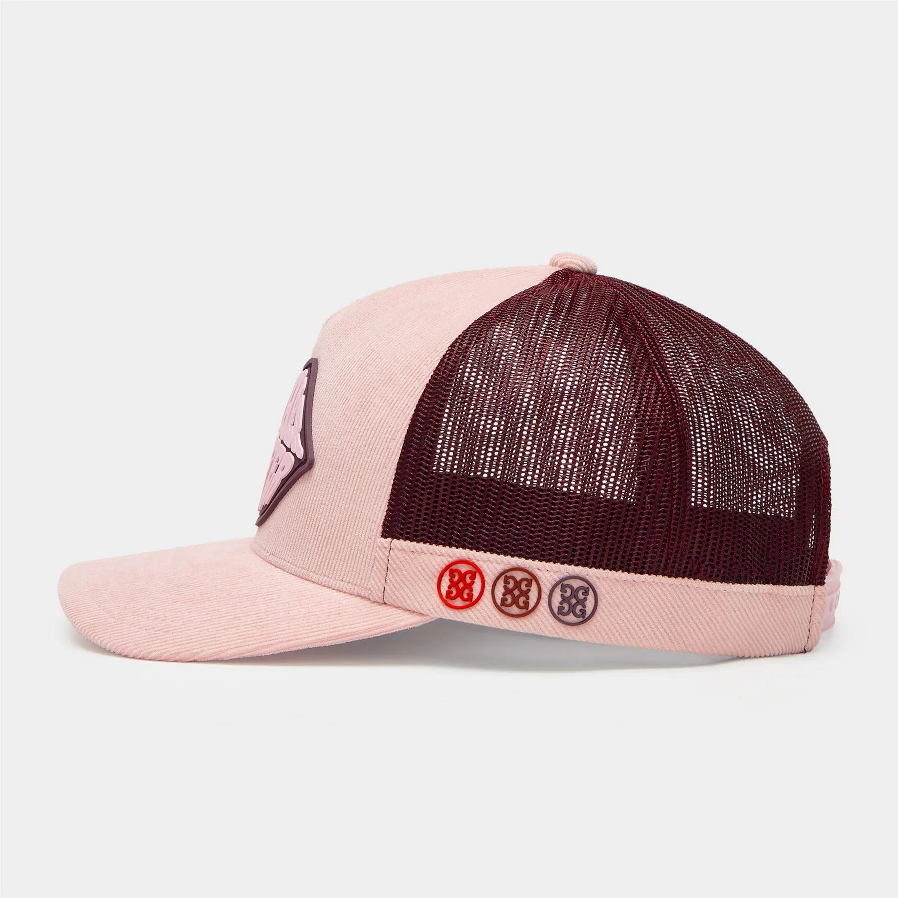 Womens Mother Golfer Corduroy Trucker Cap Amour - AW24