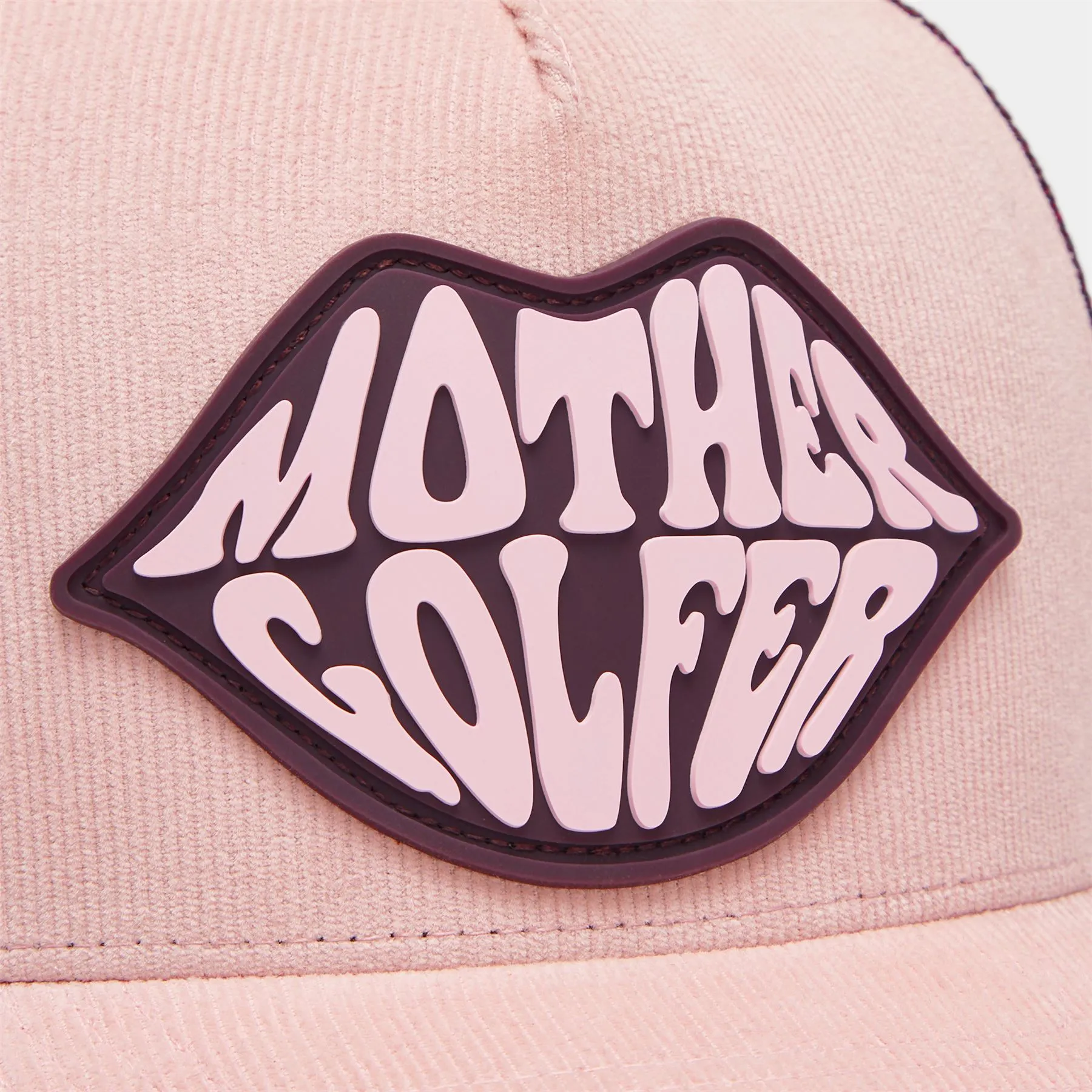 Womens Mother Golfer Corduroy Trucker Cap Amour - AW24
